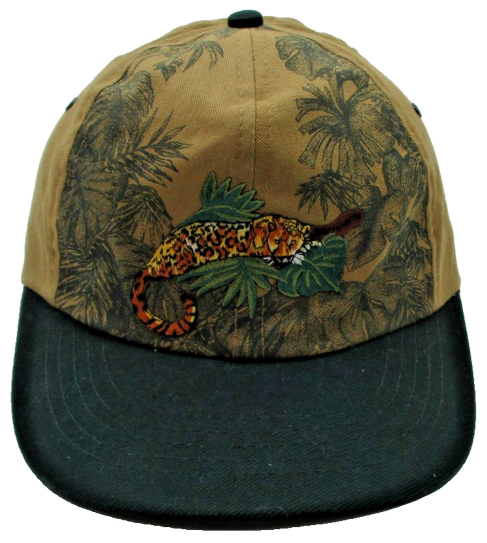 Made In The Shade Hat Cap Strap Back Mens One Size Beige Costa Rica Jaguar